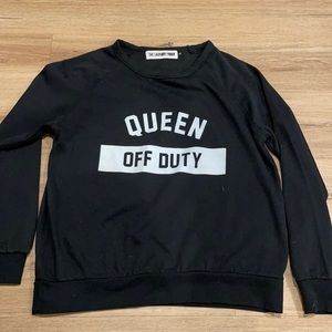 The Laundry Room Queen Off Duty Sweater